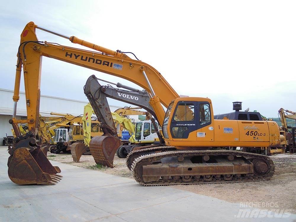 Hyundai R450LC-3 Gravemaskiner på larvebånd