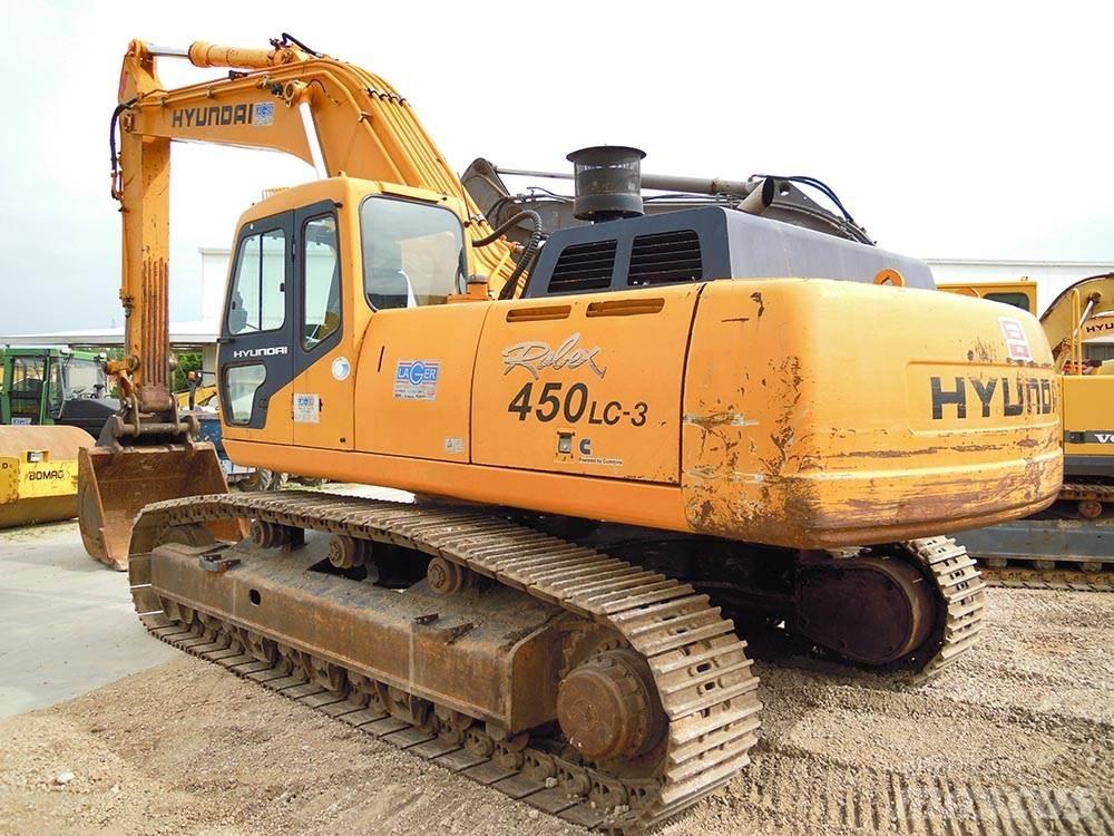 Hyundai R450LC-3 Gravemaskiner på larvebånd