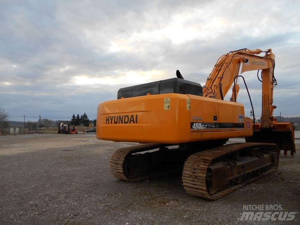 Hyundai R450LC-7 Gravemaskiner på larvebånd