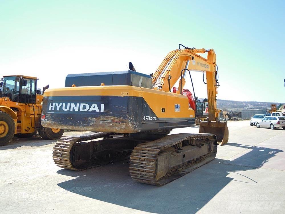 Hyundai R450LC-7A Gravemaskiner på larvebånd