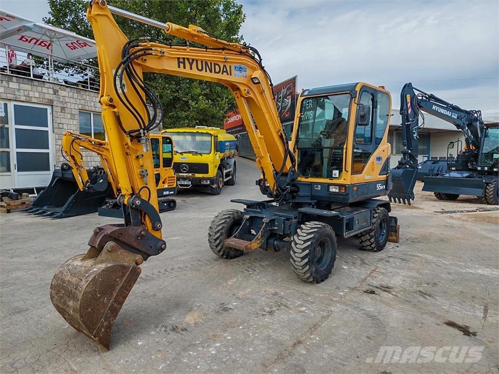 Hyundai R55W-9 Minigravemaskiner