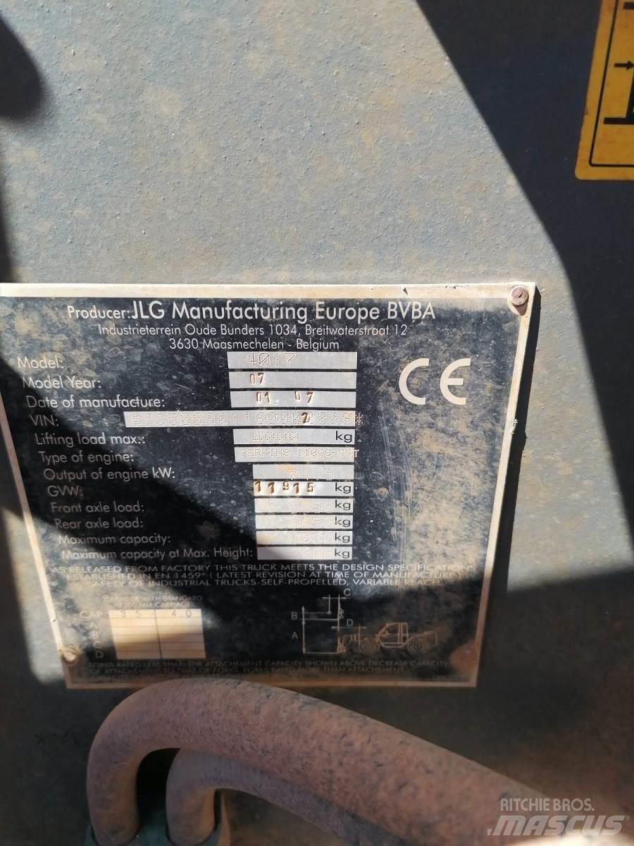 JLG 4017 Teleskoplæssere