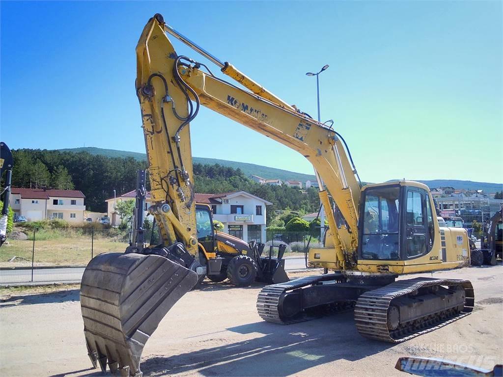 Komatsu PC210LC-6K Gravemaskiner på larvebånd