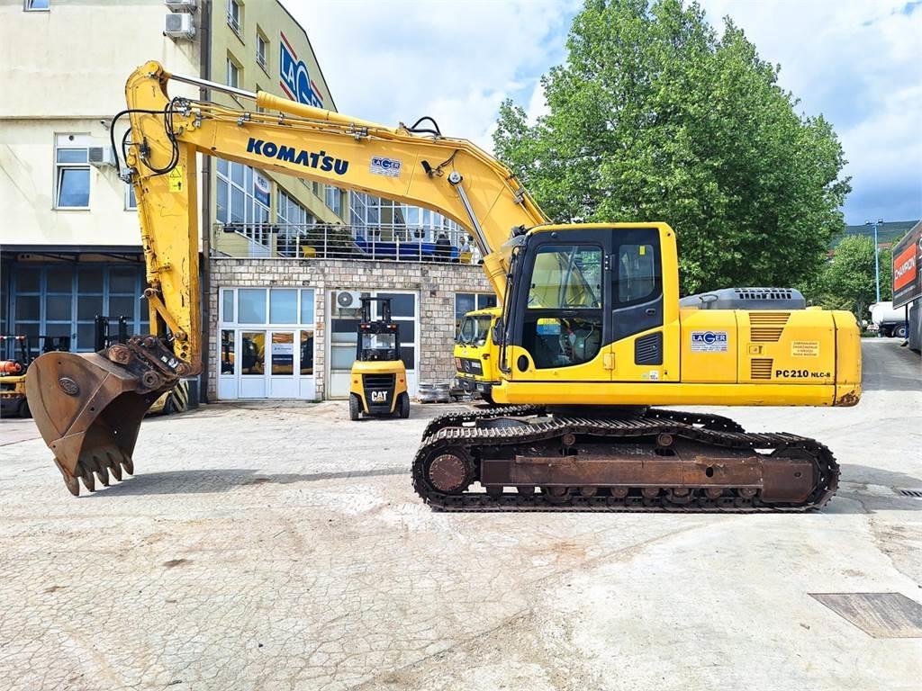 Komatsu PC210NLC-8 Gravemaskiner på larvebånd