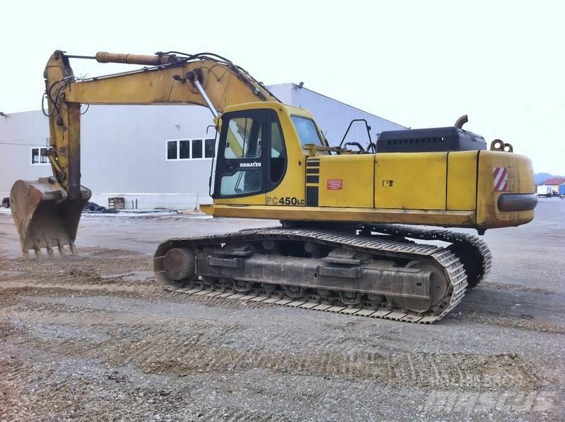 Komatsu PC450LC-6 Gravemaskiner på larvebånd
