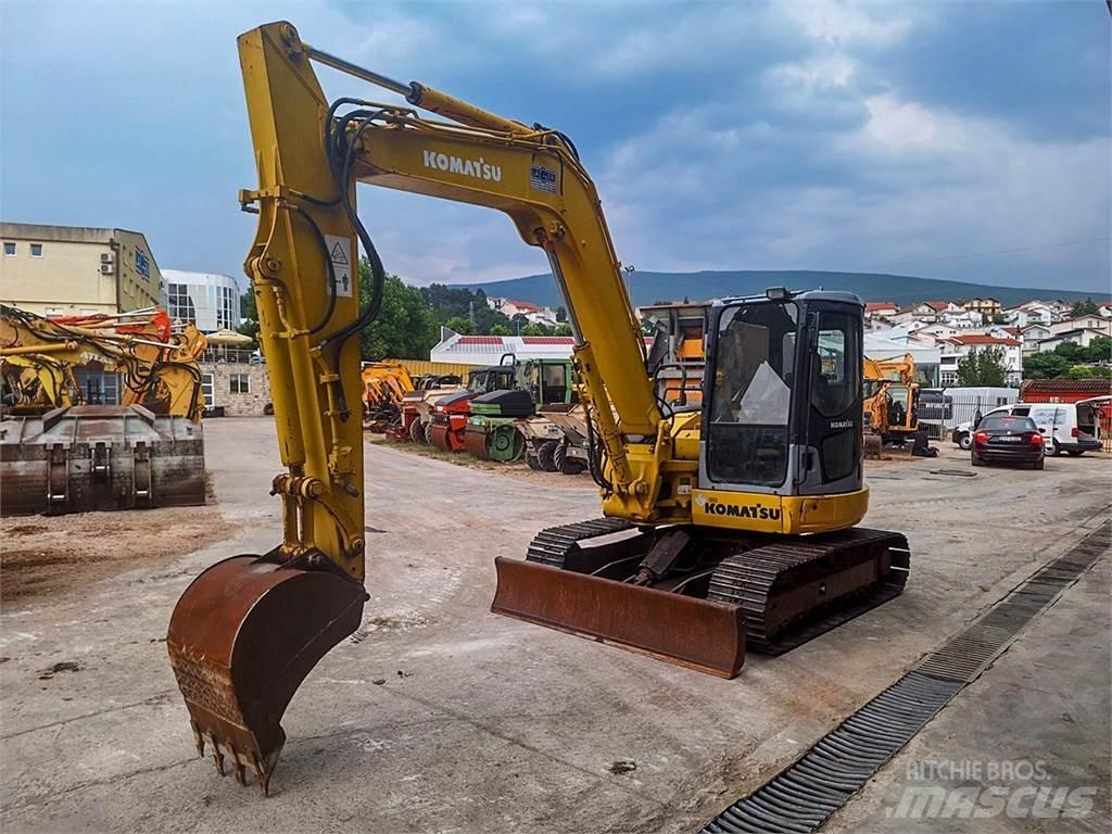 Komatsu PC78MR-6 Minigravemaskiner