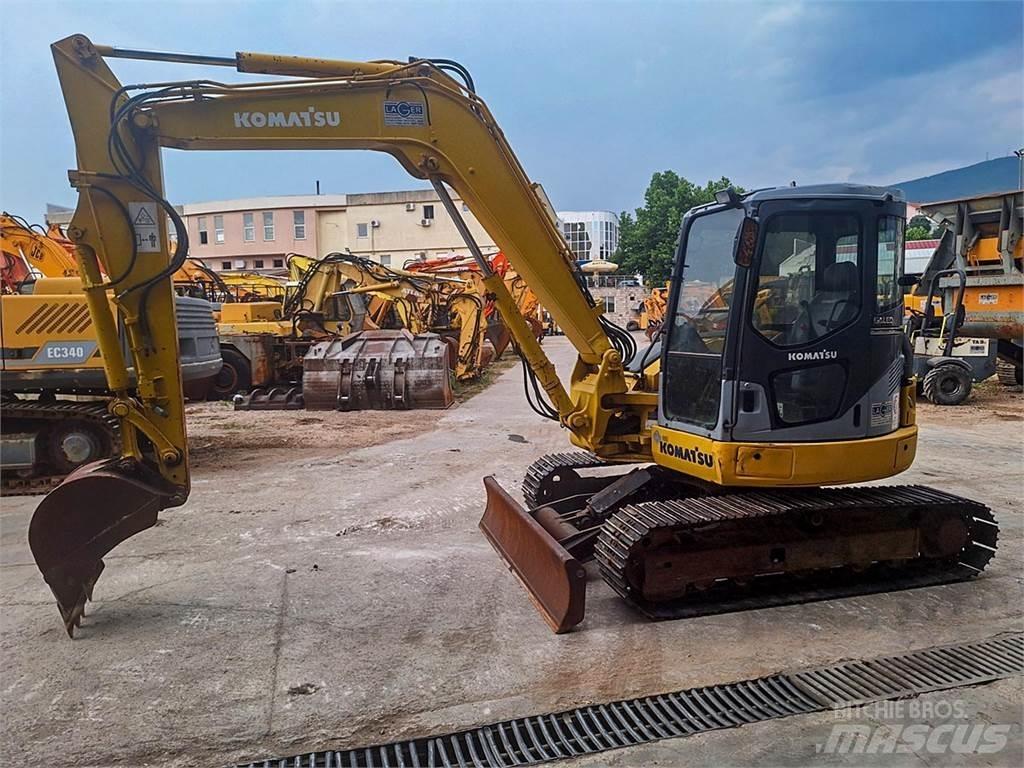 Komatsu PC78MR-6 Minigravemaskiner