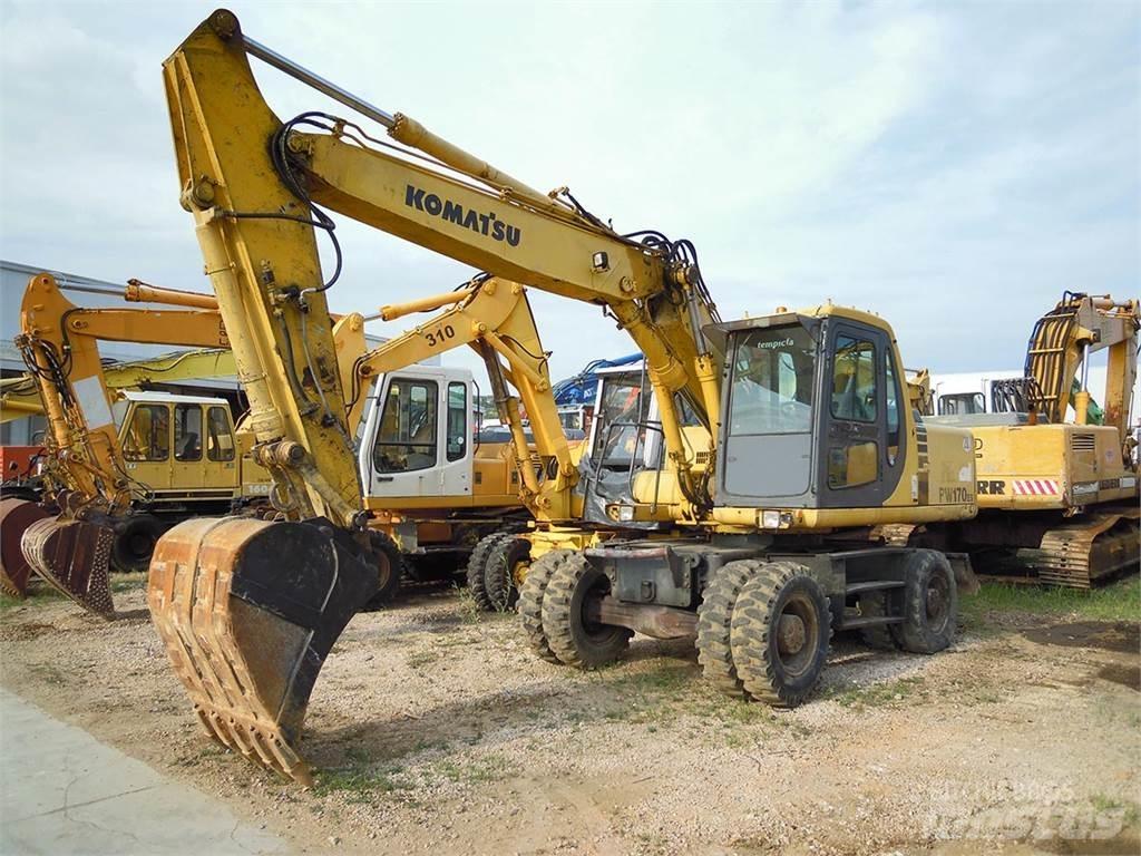 Komatsu PW170ES-6K Gravemaskiner på hjul