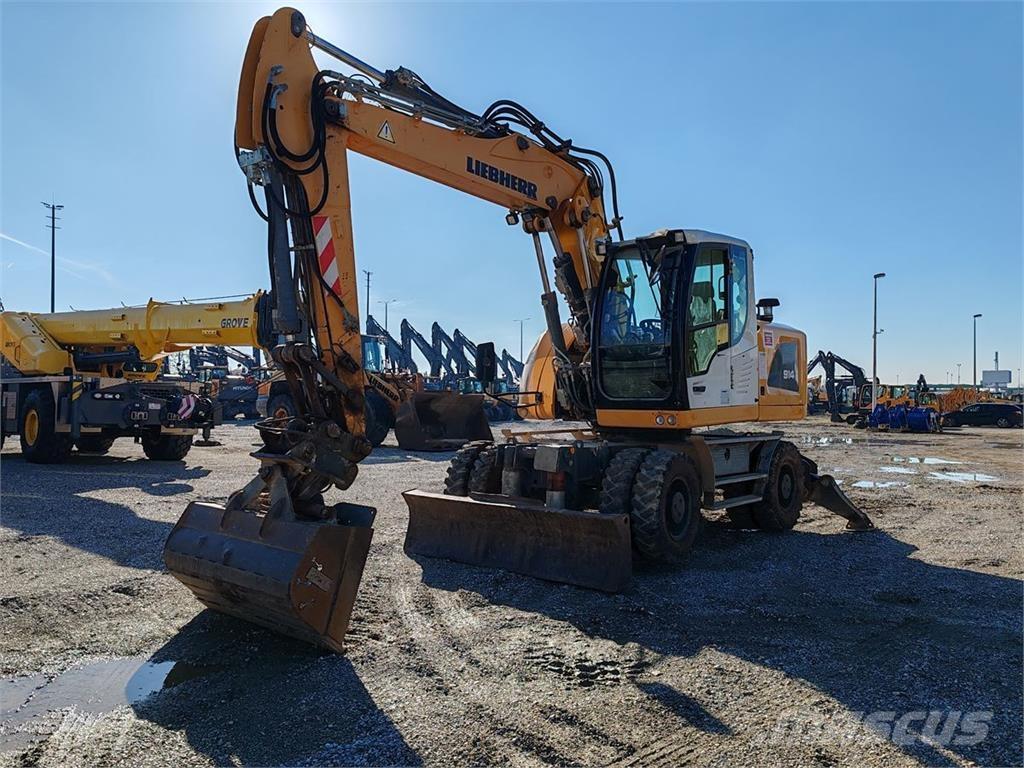 Liebherr A 914 Litronic Gravemaskiner på hjul