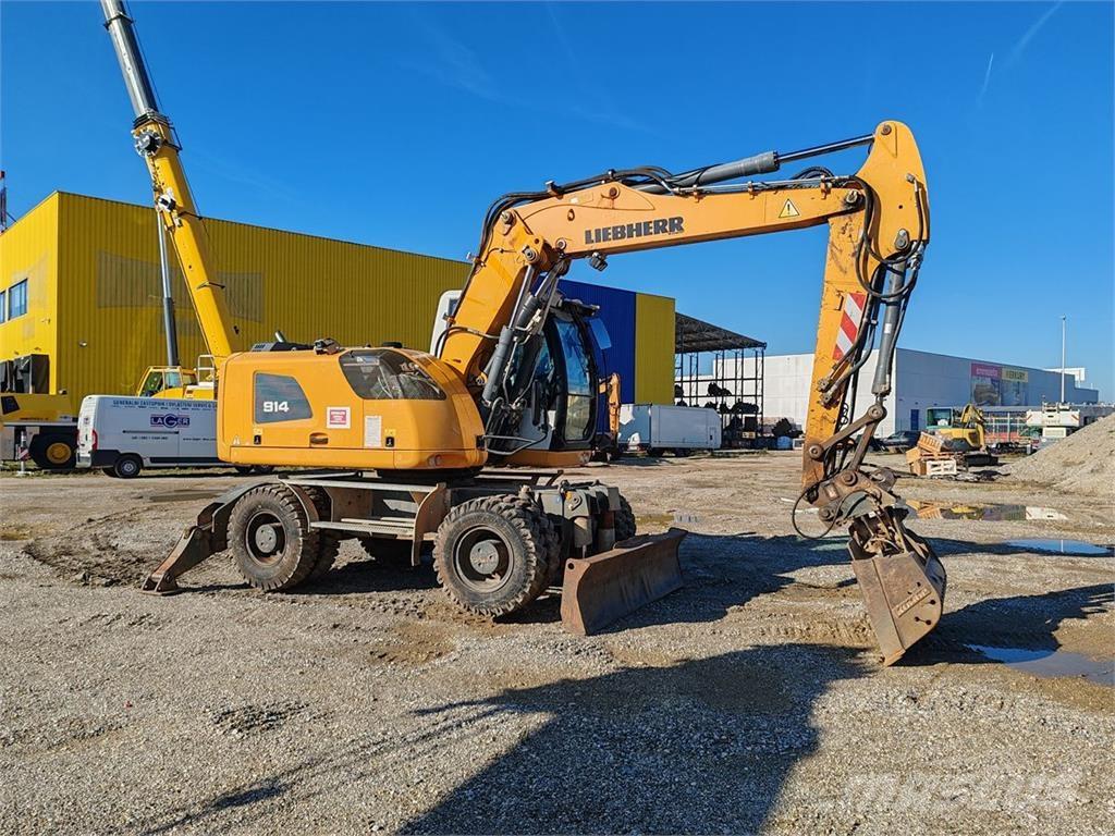 Liebherr A 914 Litronic Gravemaskiner på hjul