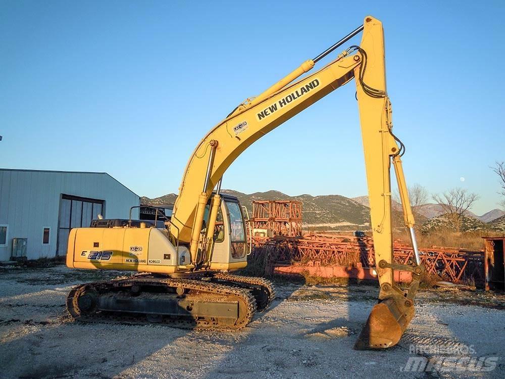 New Holland E215 Gravemaskiner på larvebånd