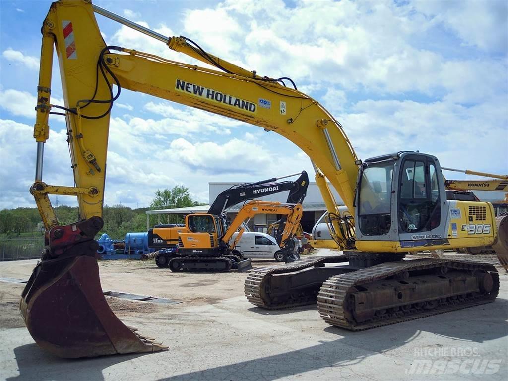 New Holland E305 Gravemaskiner på larvebånd