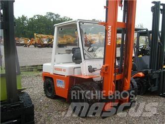Nissan 40 Diesel gaffeltrucks
