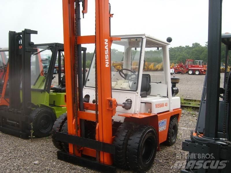 Nissan 40 Diesel gaffeltrucks