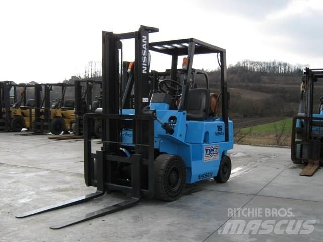 Nissan NJ01A15 LPG gaffeltrucks