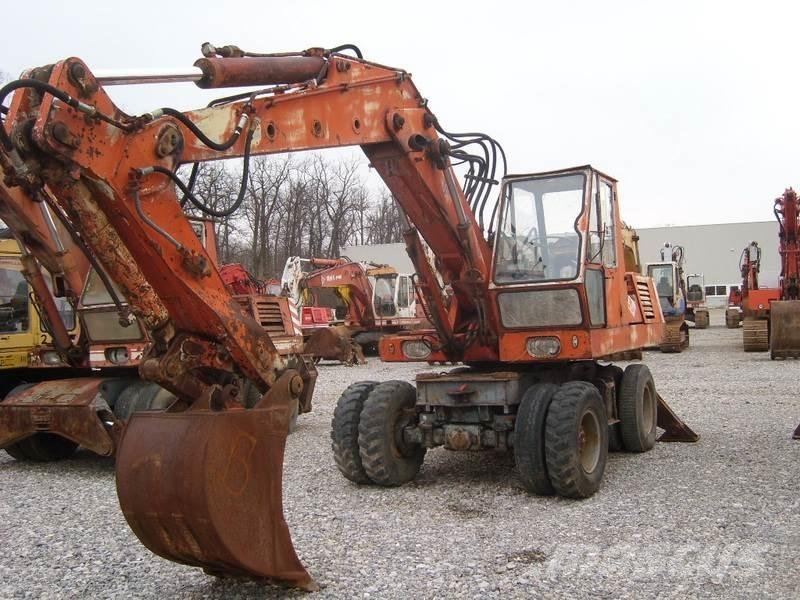 O&K MH6 Gravemaskiner på hjul