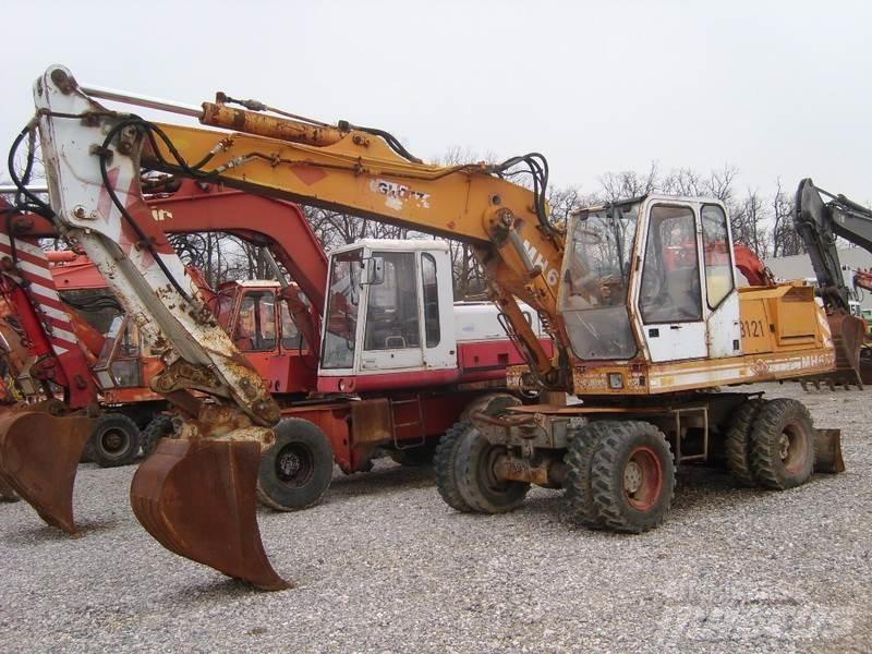O&K MH6 Gravemaskiner på hjul