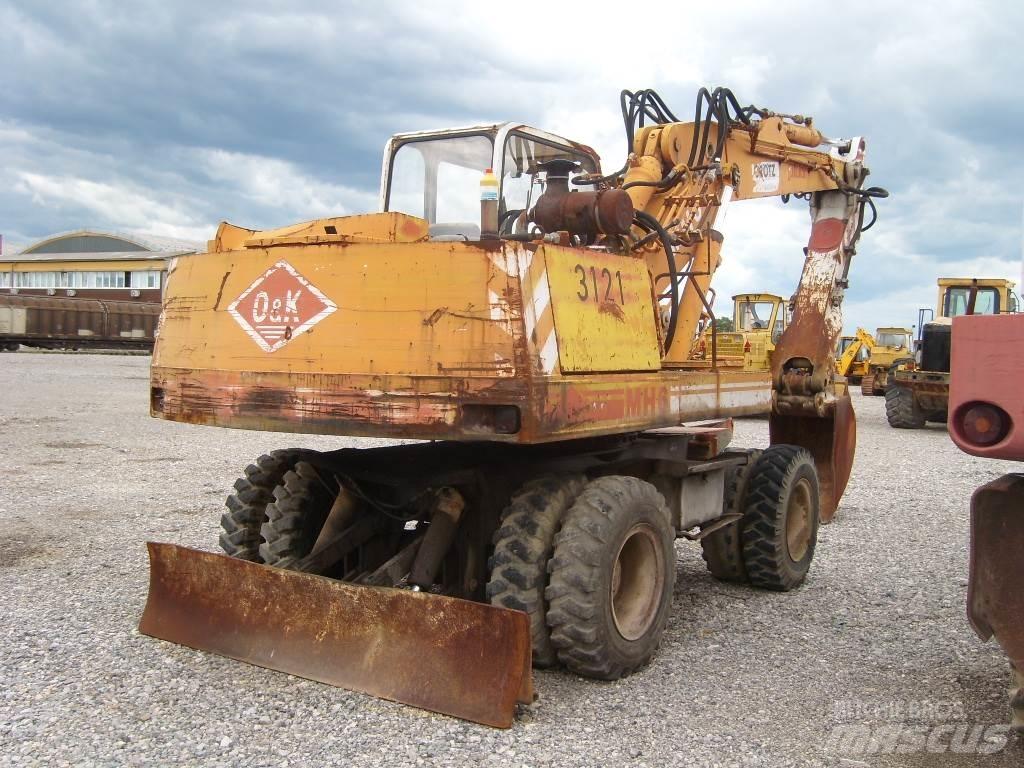 O&K MH6 Gravemaskiner på hjul