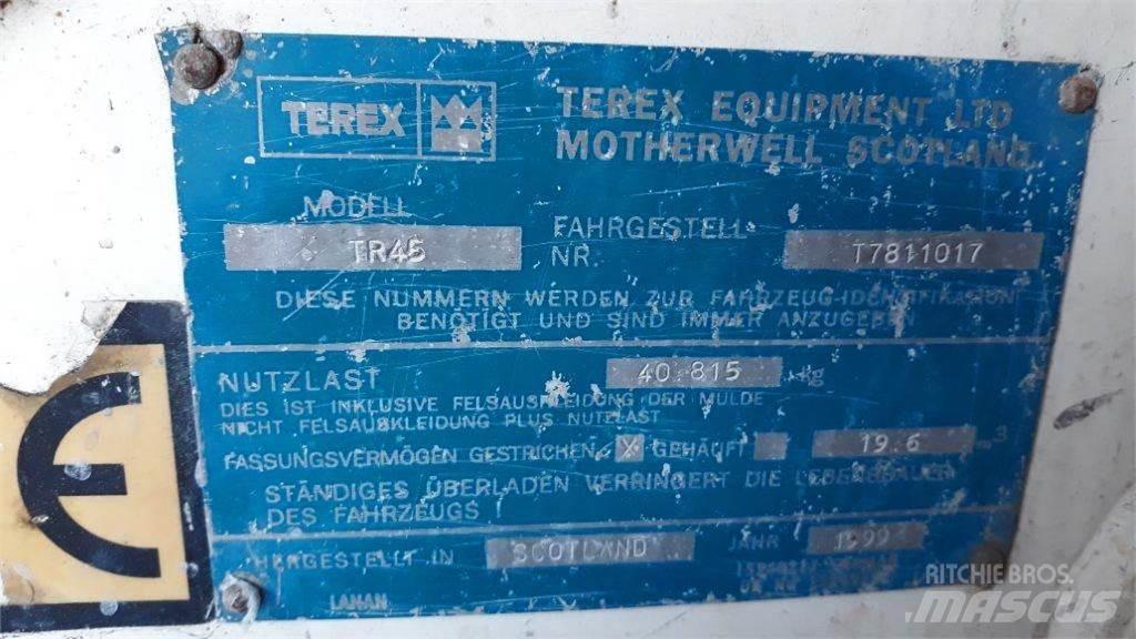 Terex TR45 Dumpere