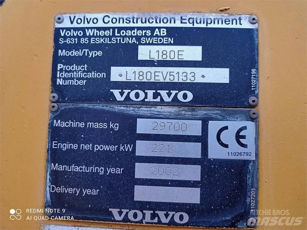 Volvo L180E Læssemaskiner på hjul
