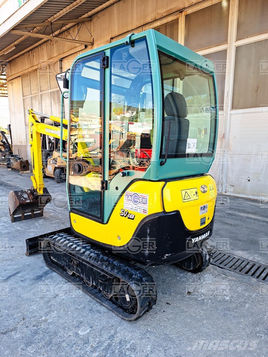 Yanmar SV18 Minigravemaskiner