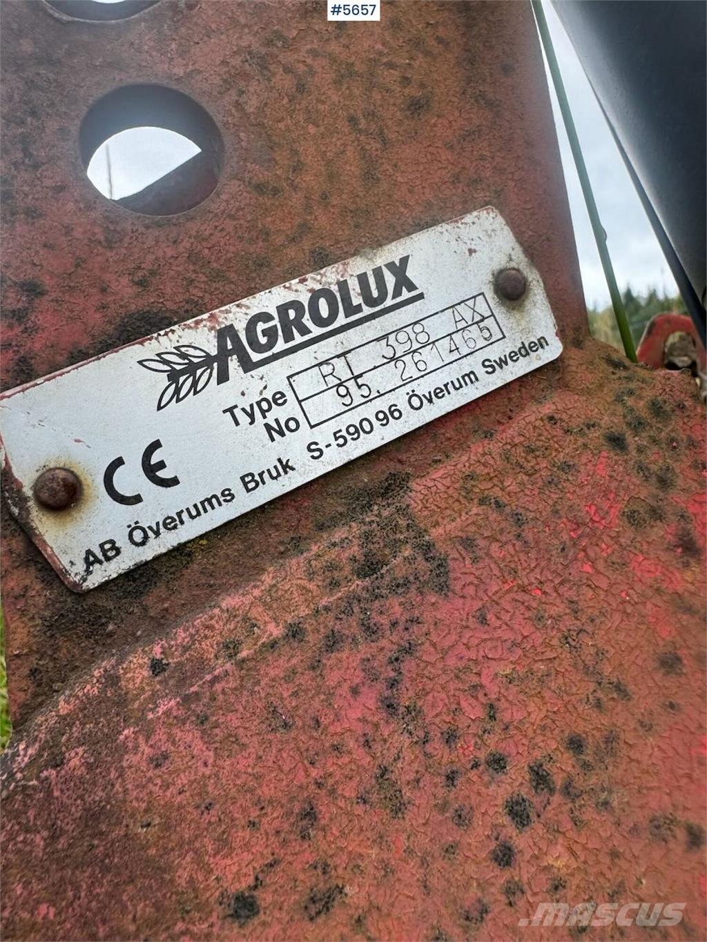 Agrolux RT398X Andre jordbearbejdningsmaskiner og andet tilbehør