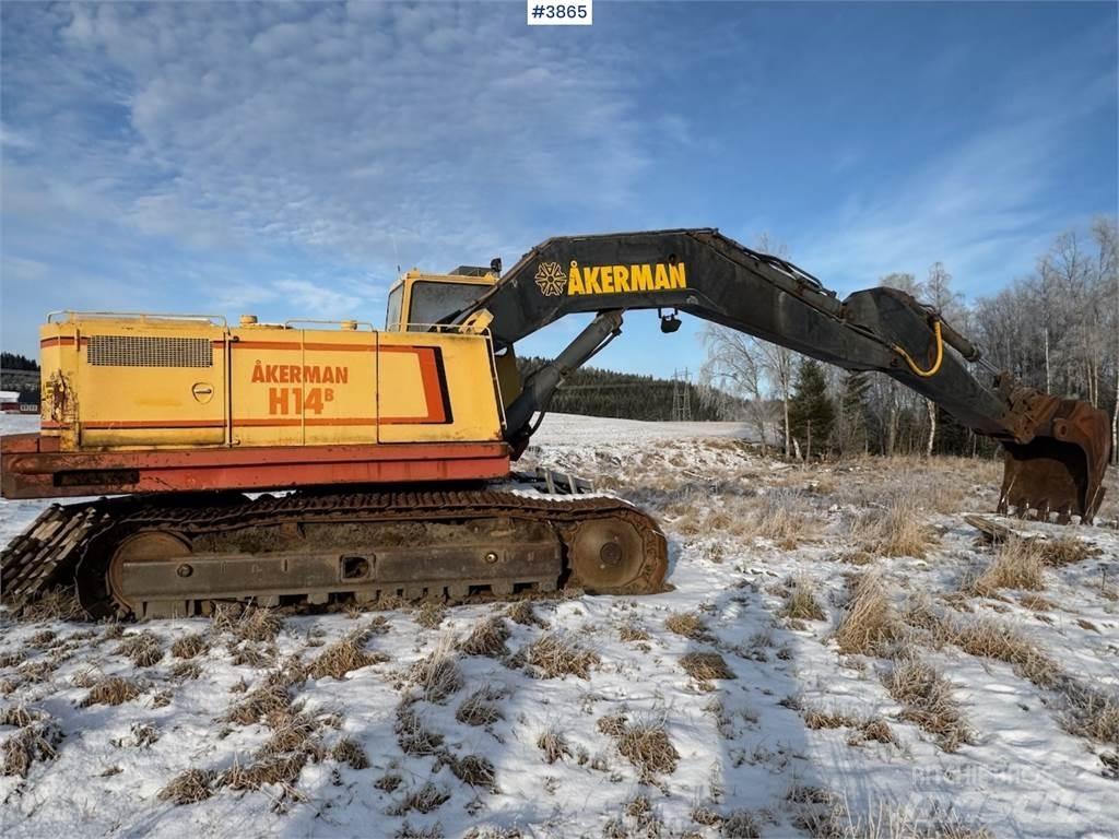 Åkerman H14B Gravemaskiner på larvebånd
