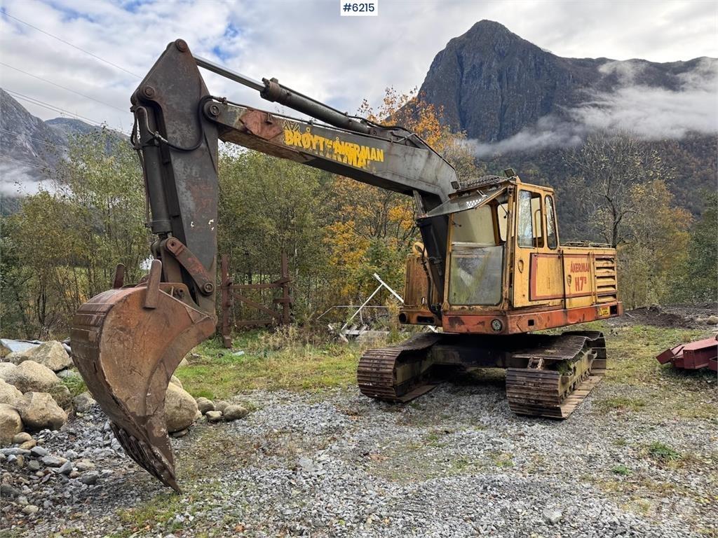 Åkerman H7B Gravemaskiner på larvebånd