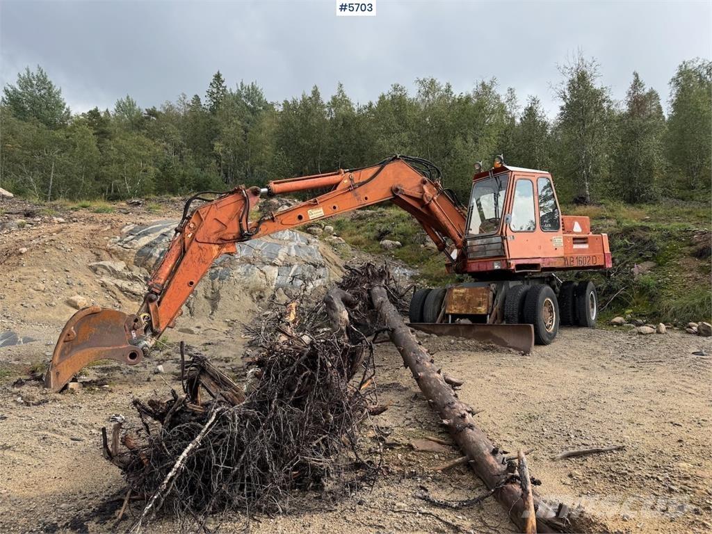 Atlas 1602 D Gravemaskiner på larvebånd