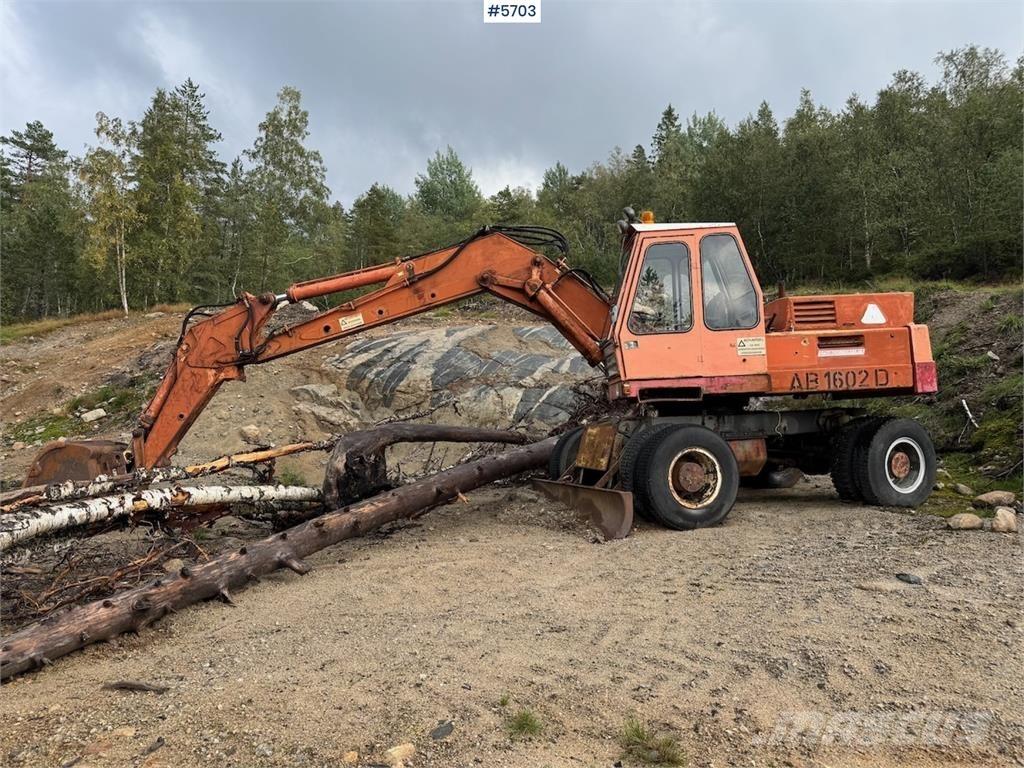Atlas 1602 D Gravemaskiner på larvebånd