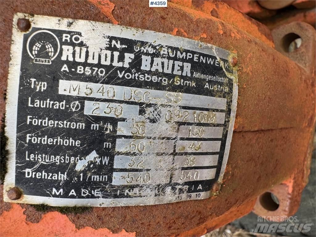 Bauer M540 Gyllevogne/Slamsugere