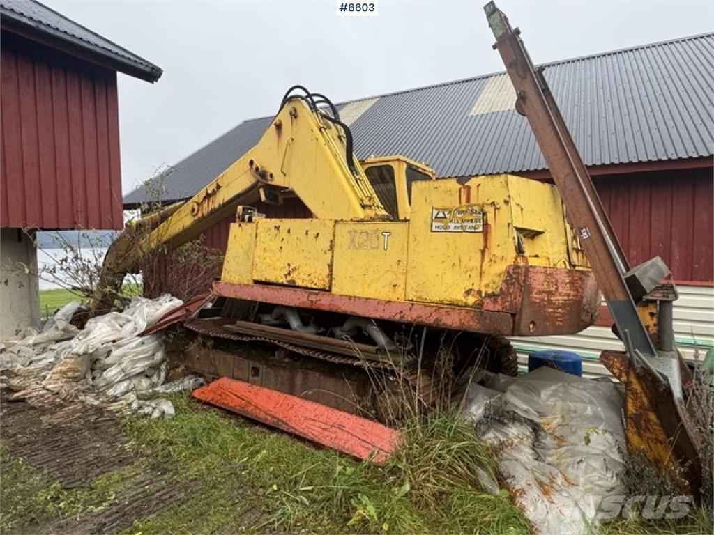 Brøyt X20T Gravemaskiner på larvebånd