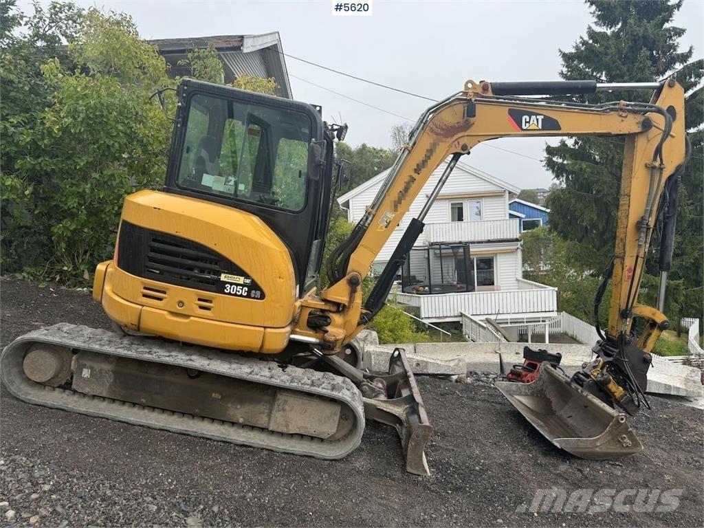 CAT 305 CR Gravemaskiner på larvebånd