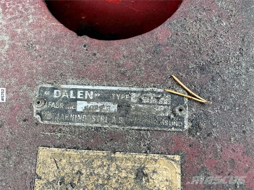 Dalen 1278 Sneskovle og -plove