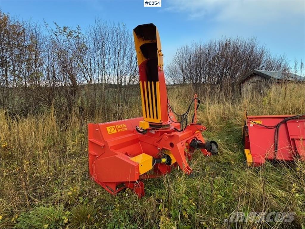 Duun TFP250 Sneskovle og -plove