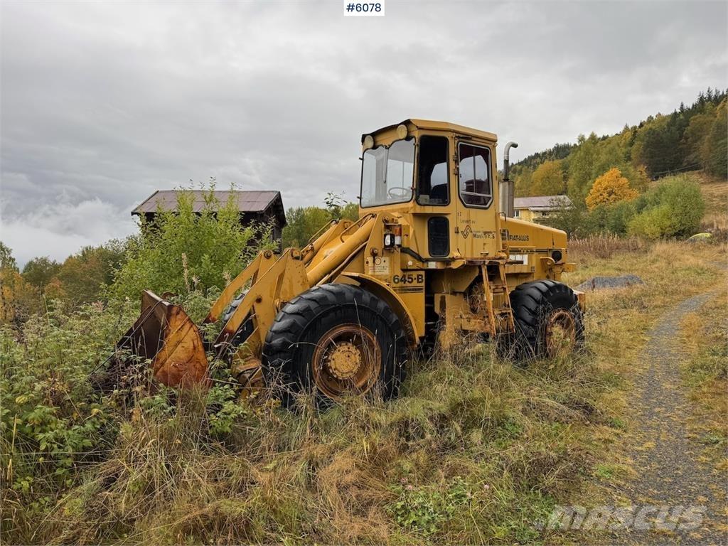 Fiat Allis 645-B Læssemaskiner på hjul
