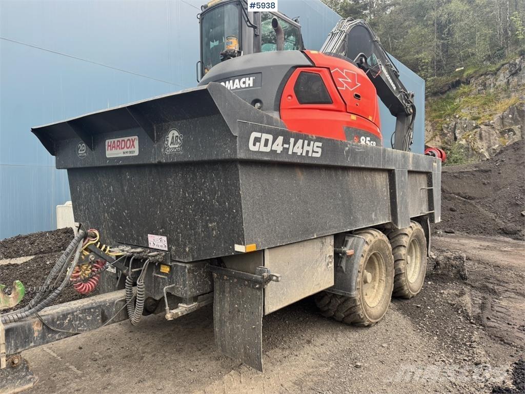 Gigant 4-14 Dump-trailere