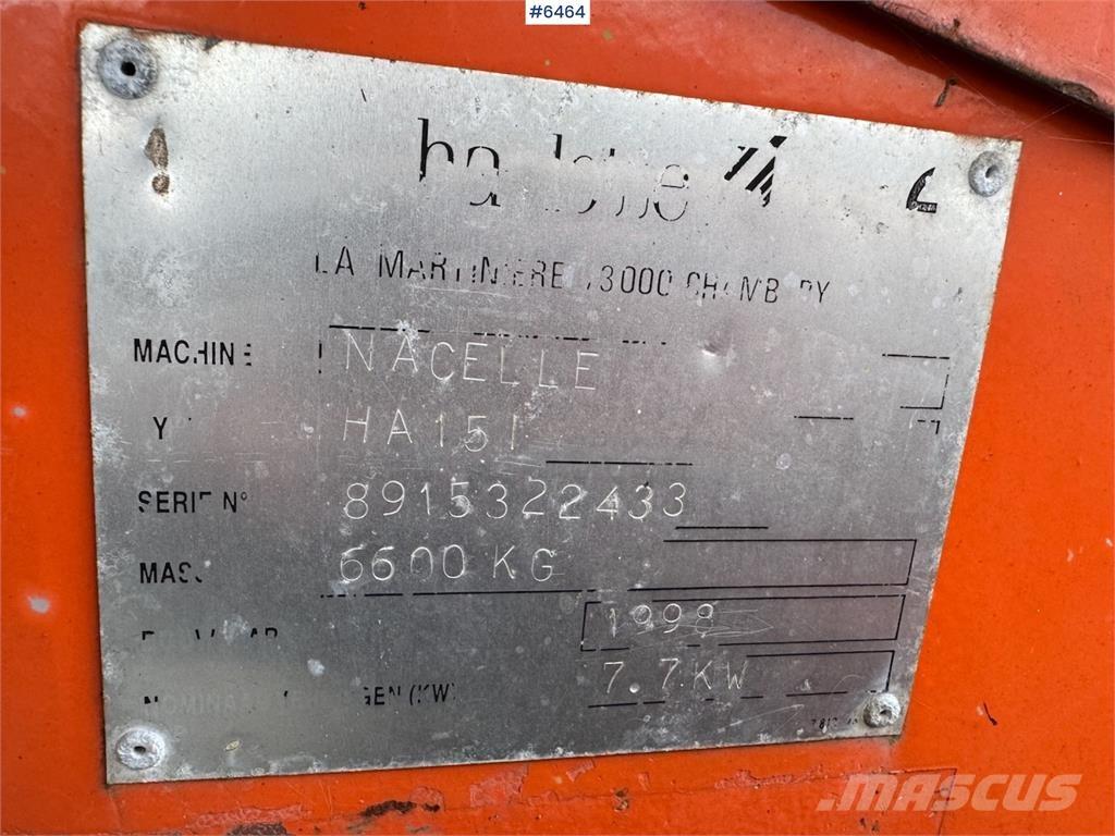 Haulotte HA 15 I Andre lifte og platforme