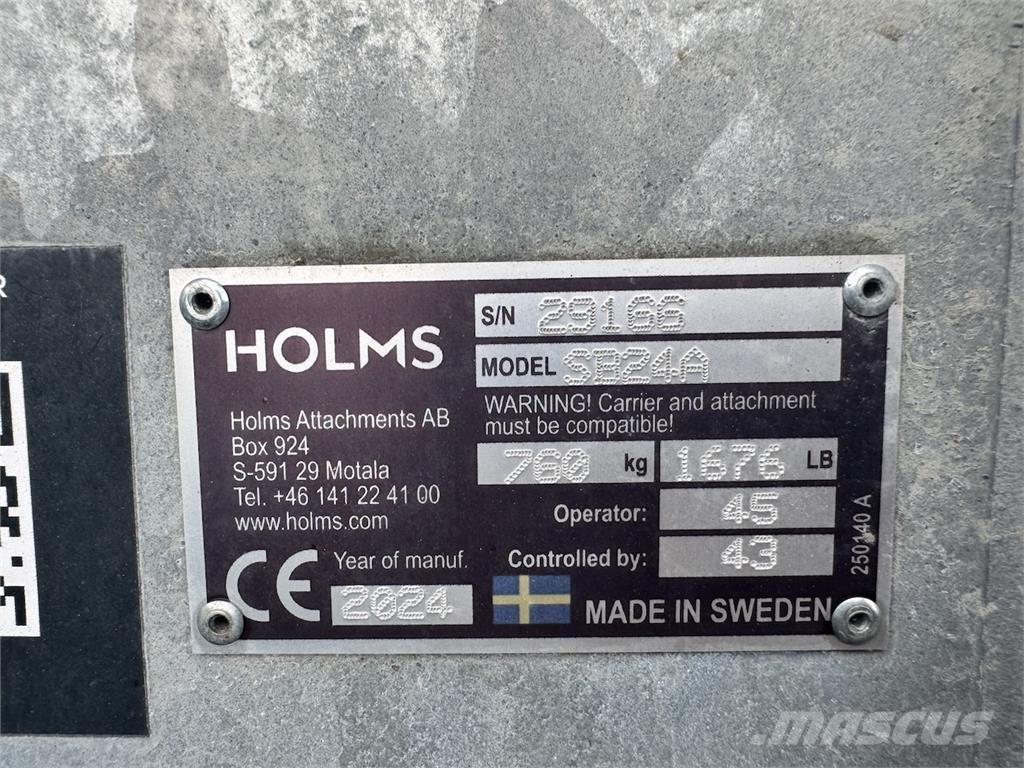 Holms SB24A Sneskovle og -plove