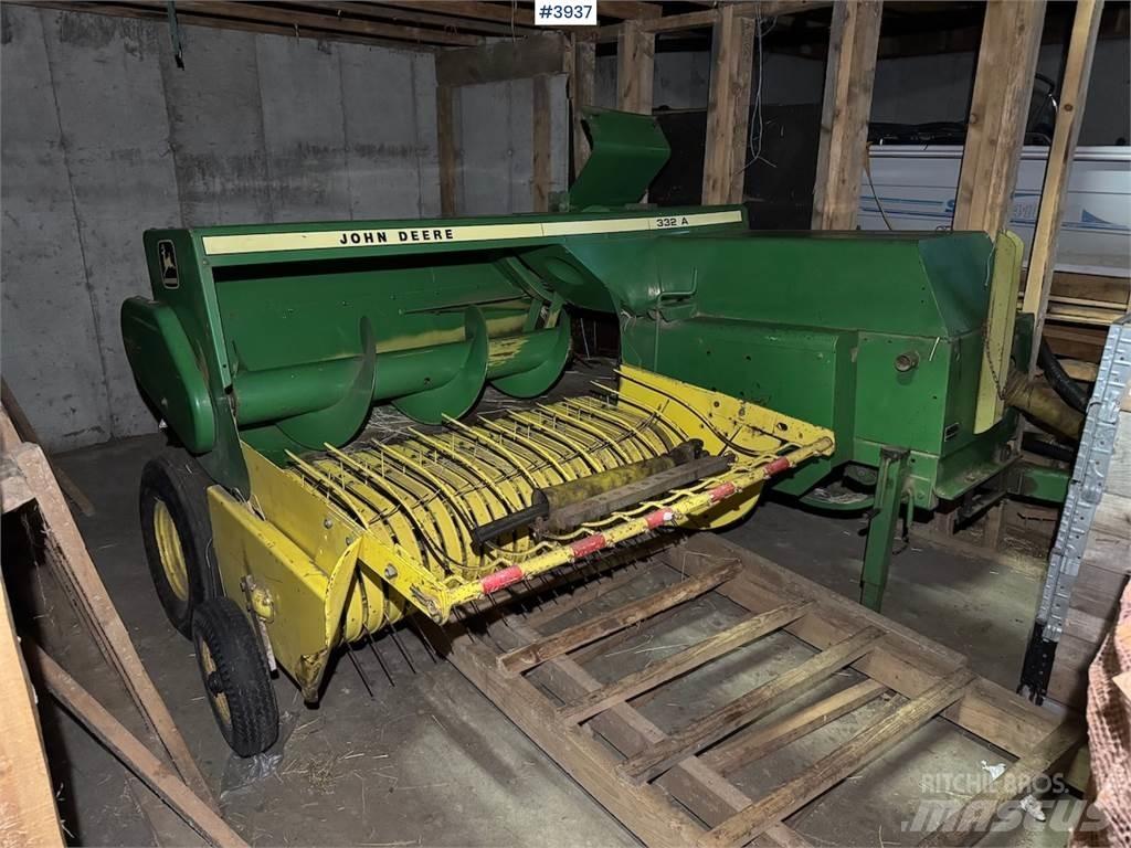 John Deere 332 A Andet høstudstyr