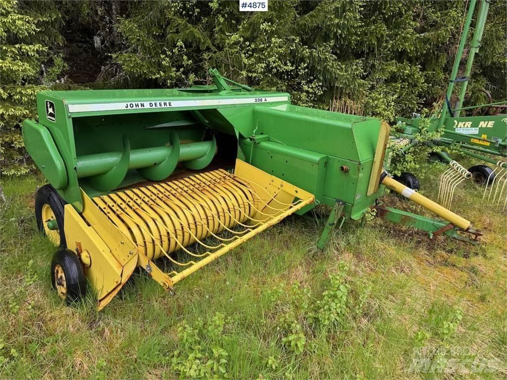 John Deere 332 A Andet høstudstyr