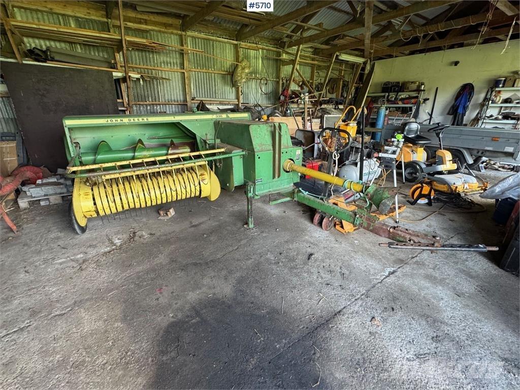 John Deere 336 Andet høstudstyr