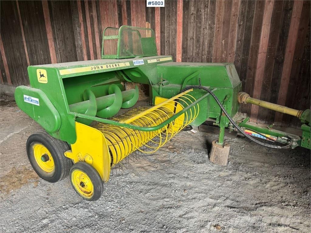 John Deere 342 Andet høstudstyr