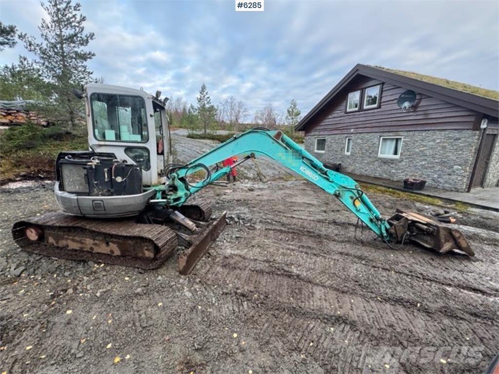 Kobelco SK45 Gravemaskiner på larvebånd