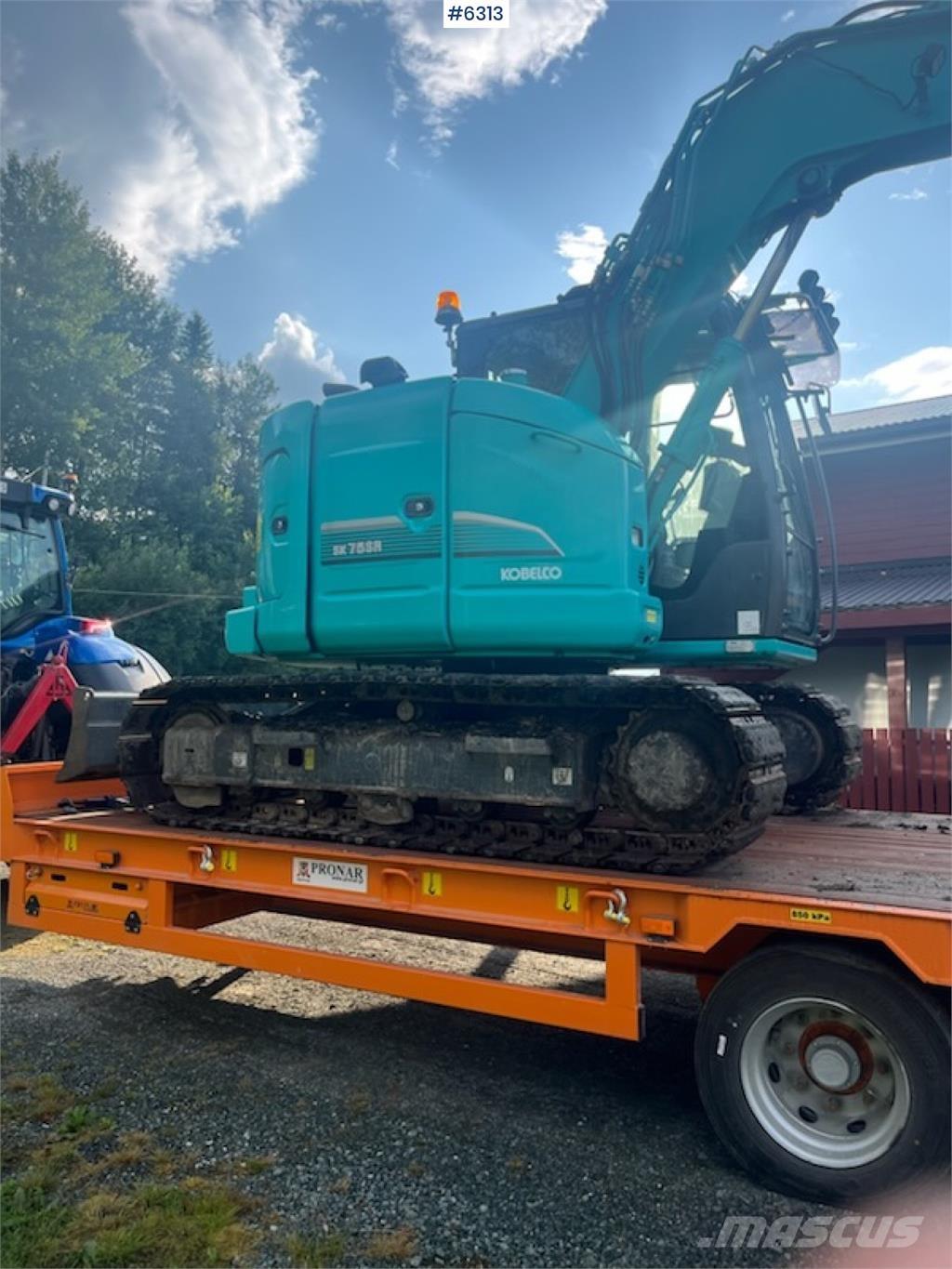 Kobelco SK75SR-3E Gravemaskiner på larvebånd