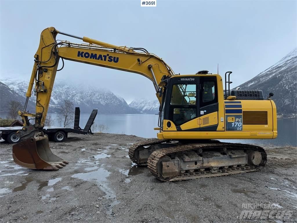 Komatsu PC 170 LC Gravemaskiner på larvebånd