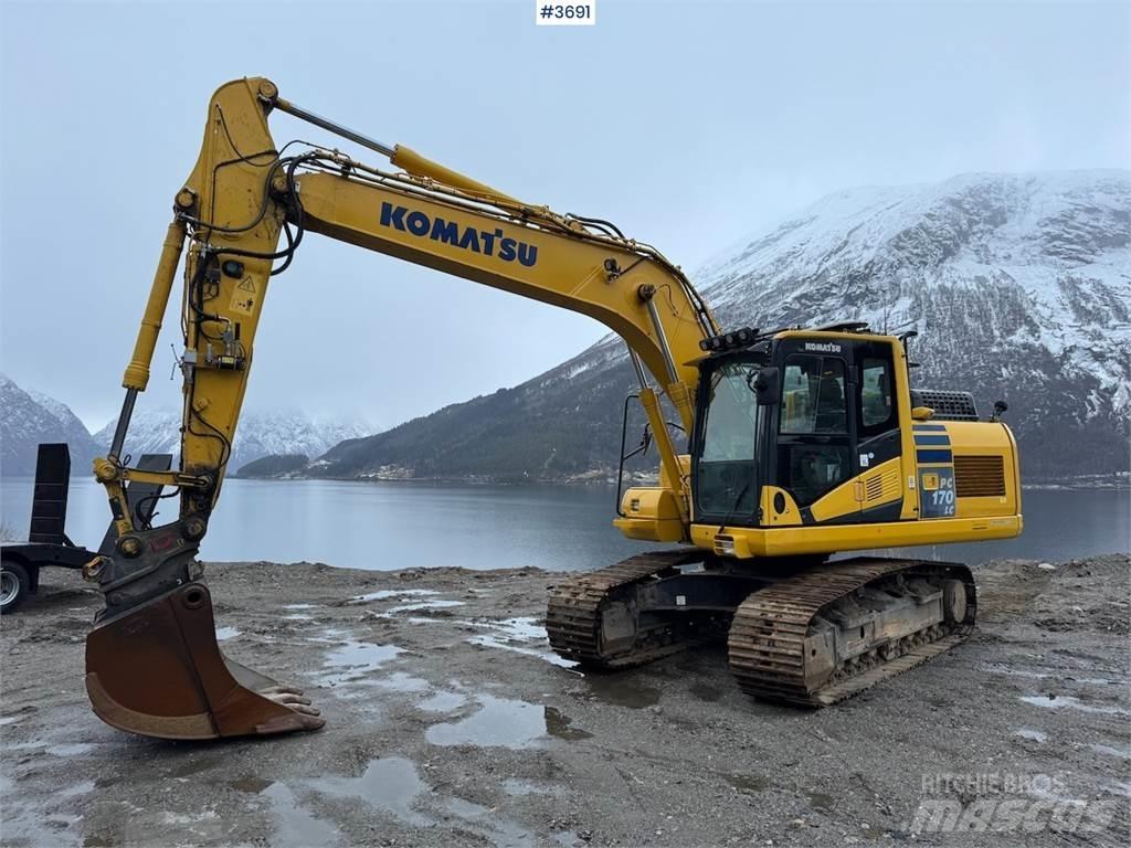 Komatsu PC 170 LC Gravemaskiner på larvebånd