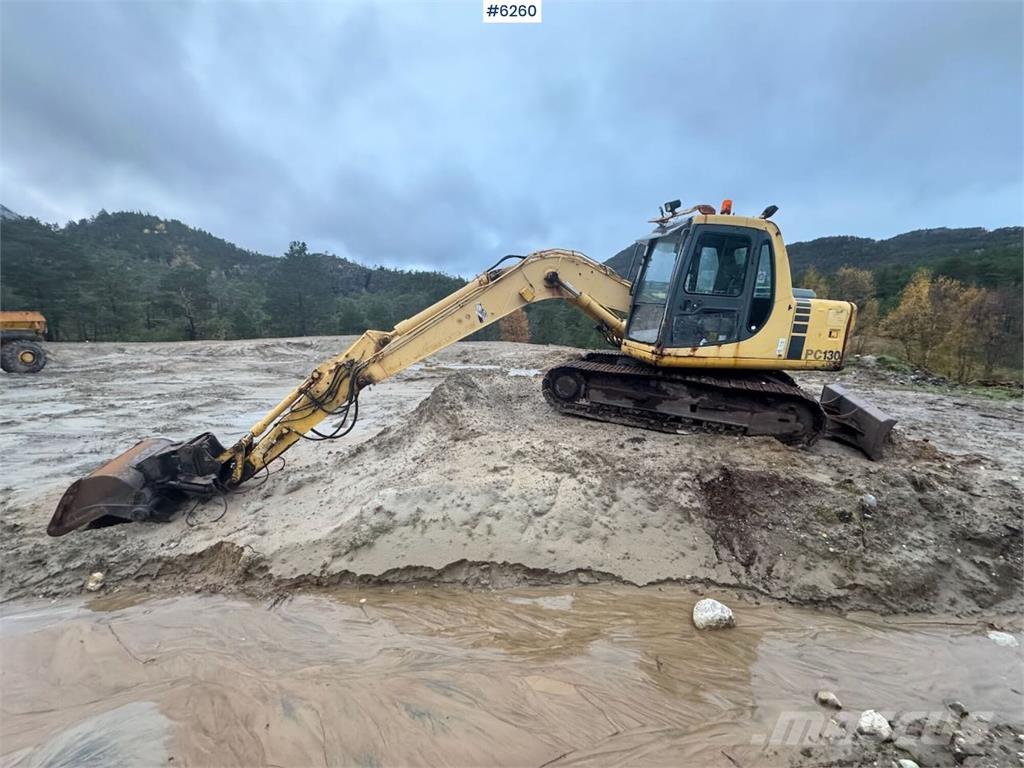 Komatsu PC130-6K Gravemaskiner på larvebånd