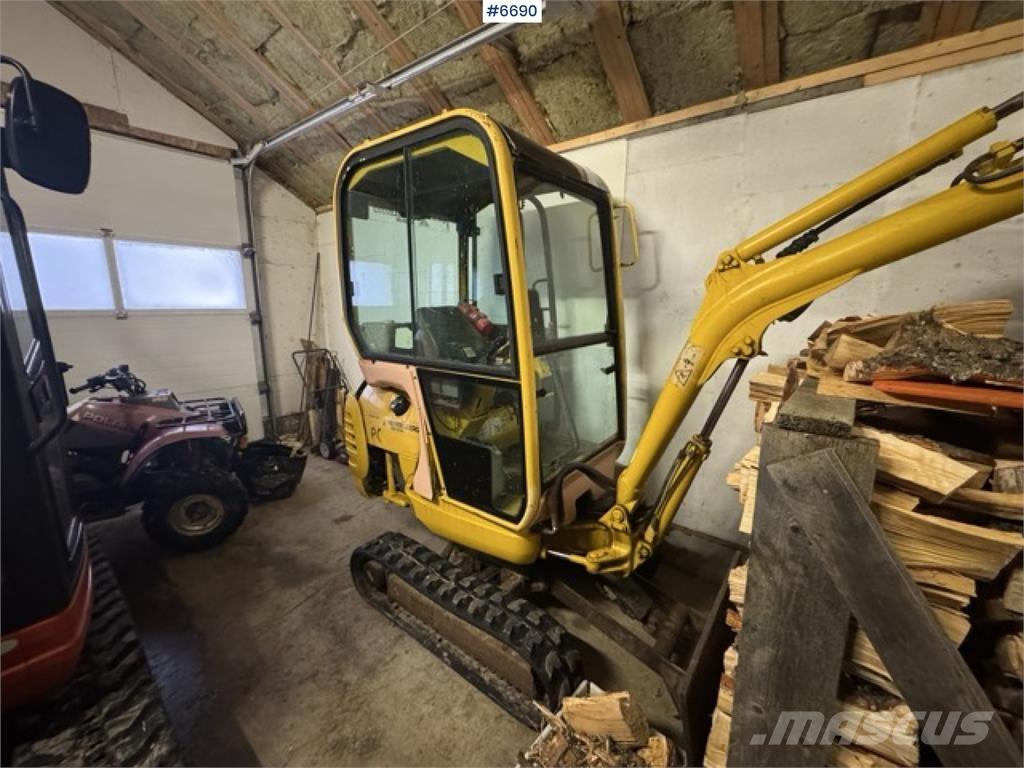 Komatsu PC15R Gravemaskiner på larvebånd