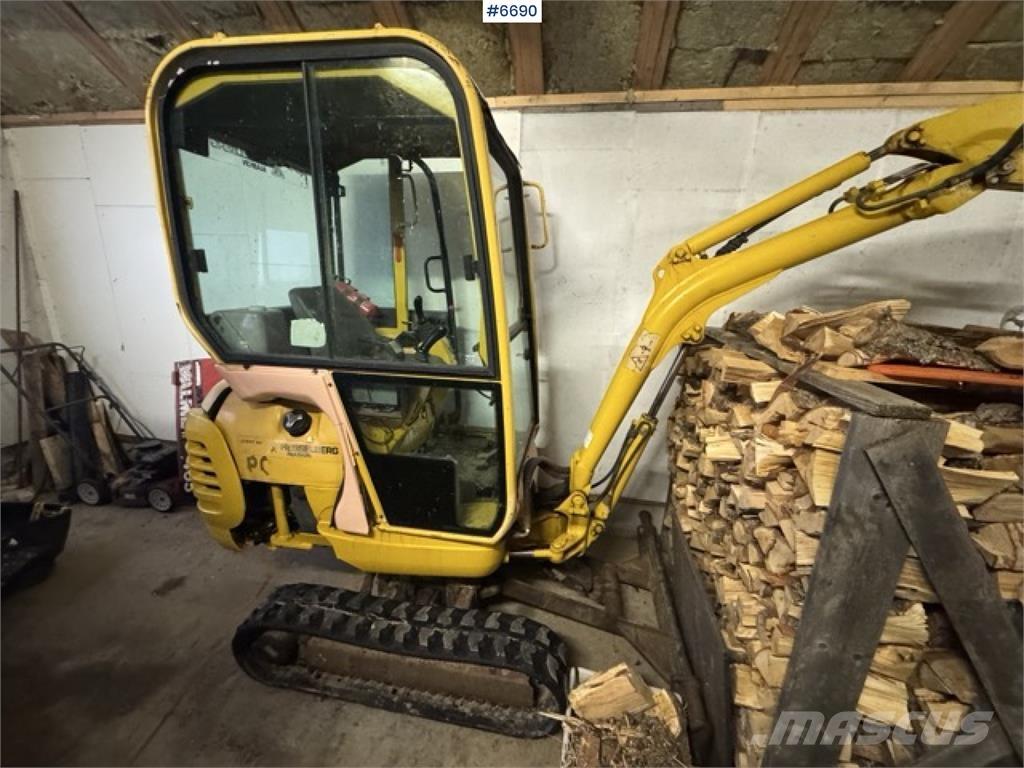 Komatsu PC15R Gravemaskiner på larvebånd